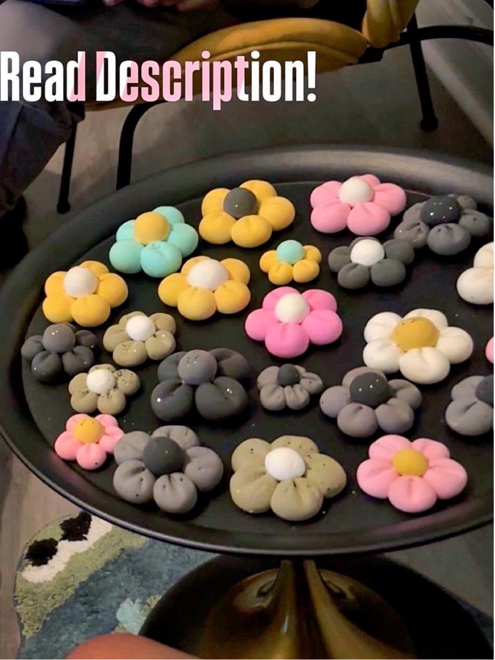 Custom Clay Flowers
